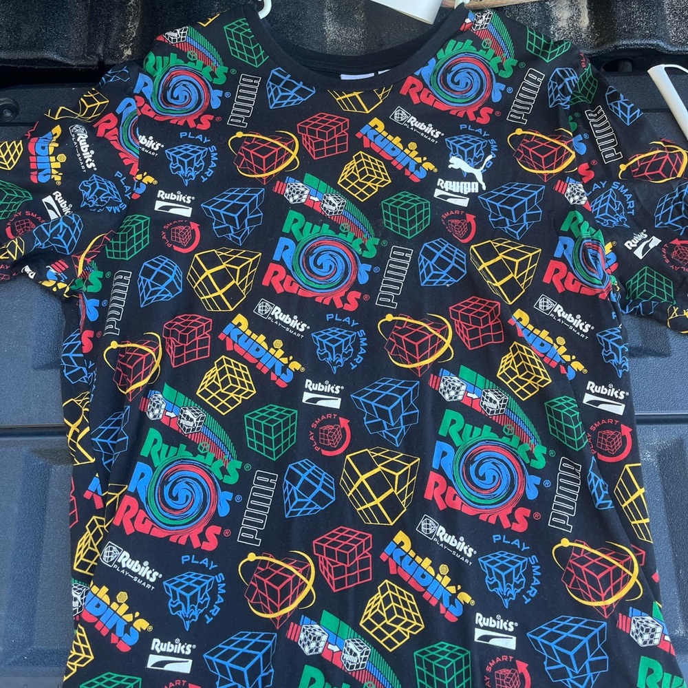 Rubik's Cube Graphic T-Shirt